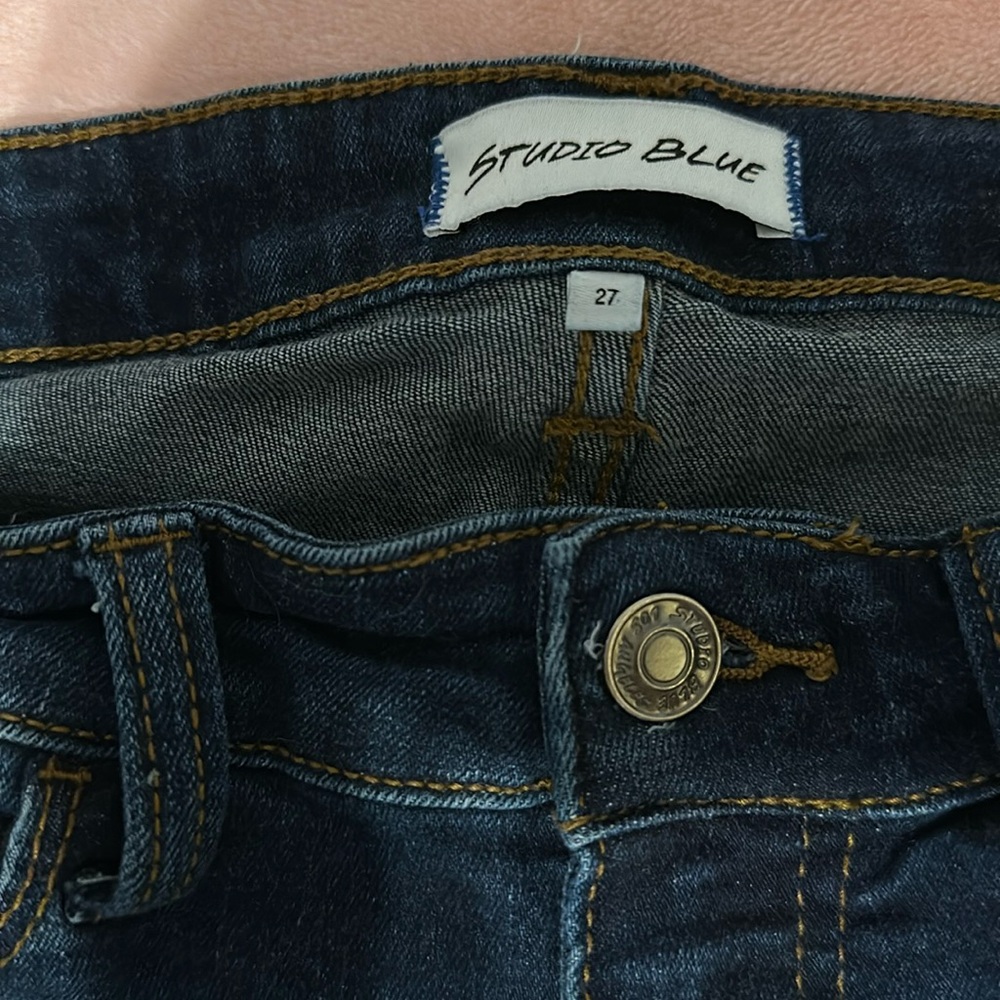 Studio Blue jeans, new no tags, size 27
